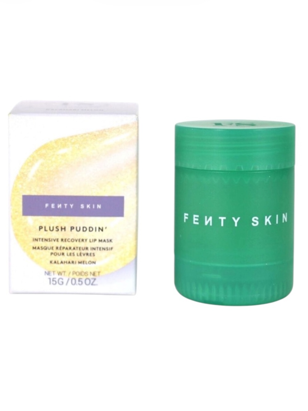 Fenty Skin Plush Puddin’ Intensive Recovery Lip Mask in Melon